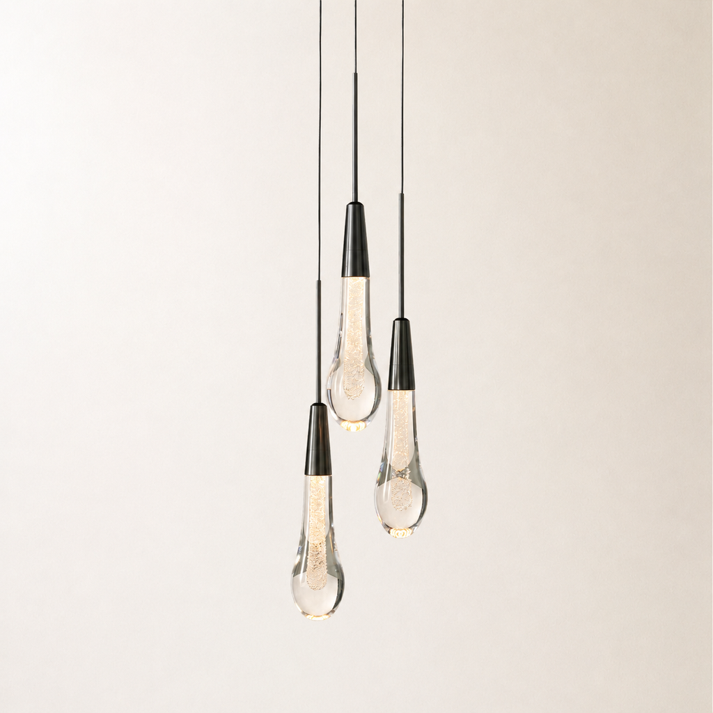 Soltaire Cluster Pendant