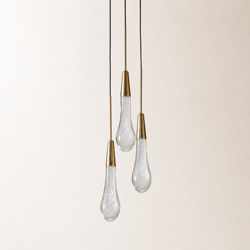 Soltaire Cluster Pendant