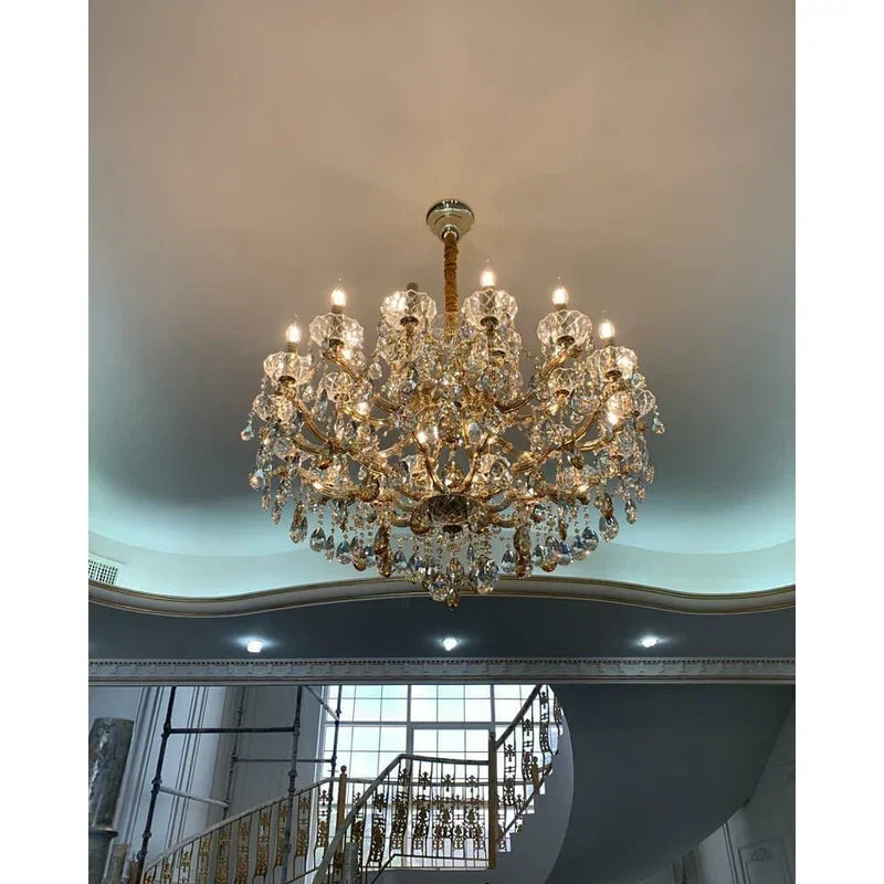 Allumage Extra Wide Classic Crystal Chandelier