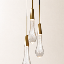 Soltaire Cluster Pendant