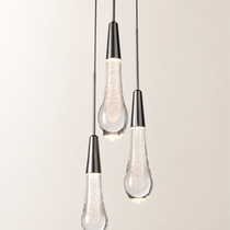 Soltaire Cluster Pendant