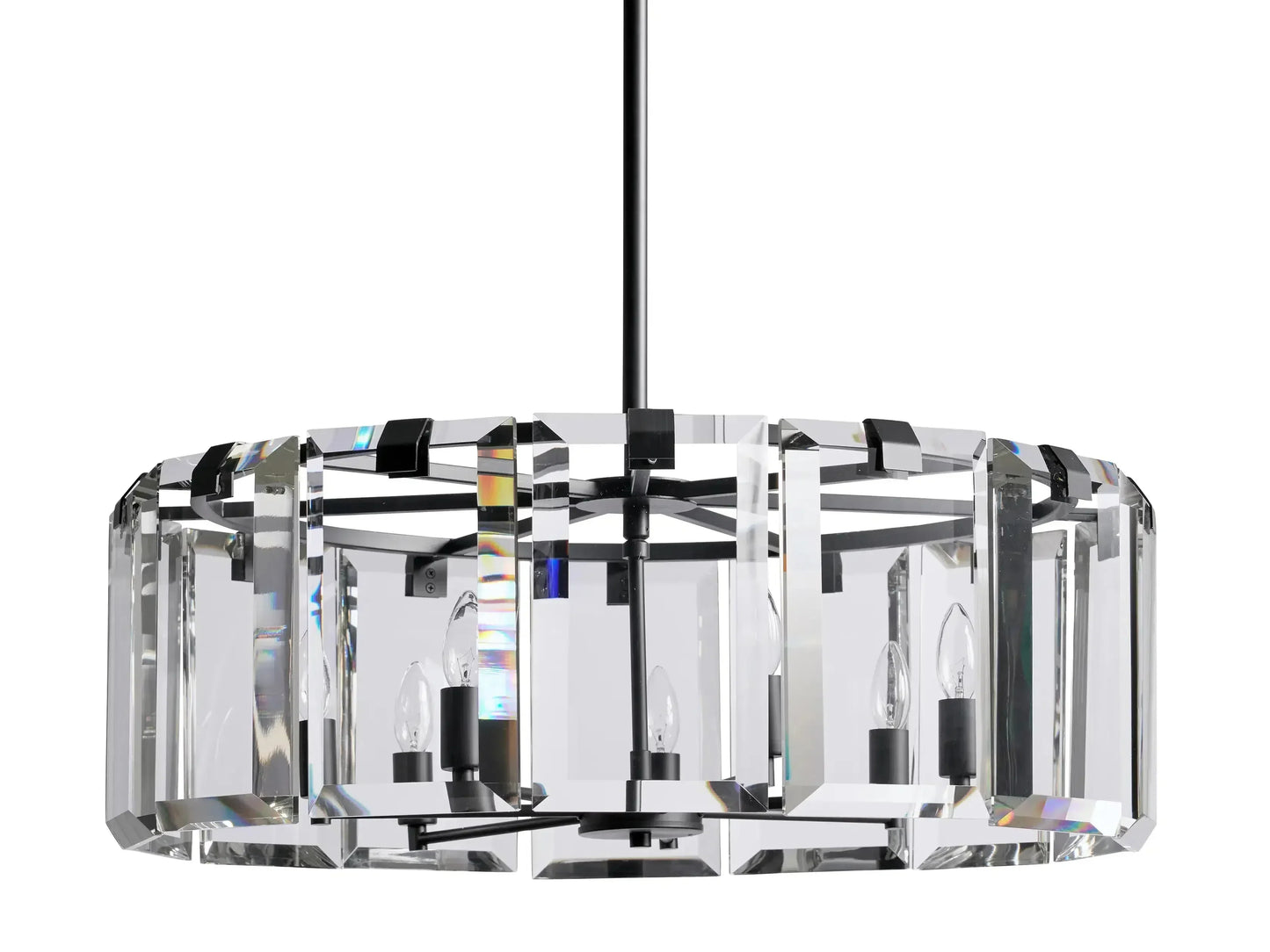 Elegant Amaya Round Chandelier 30" 38" 48" - CasaraHouse