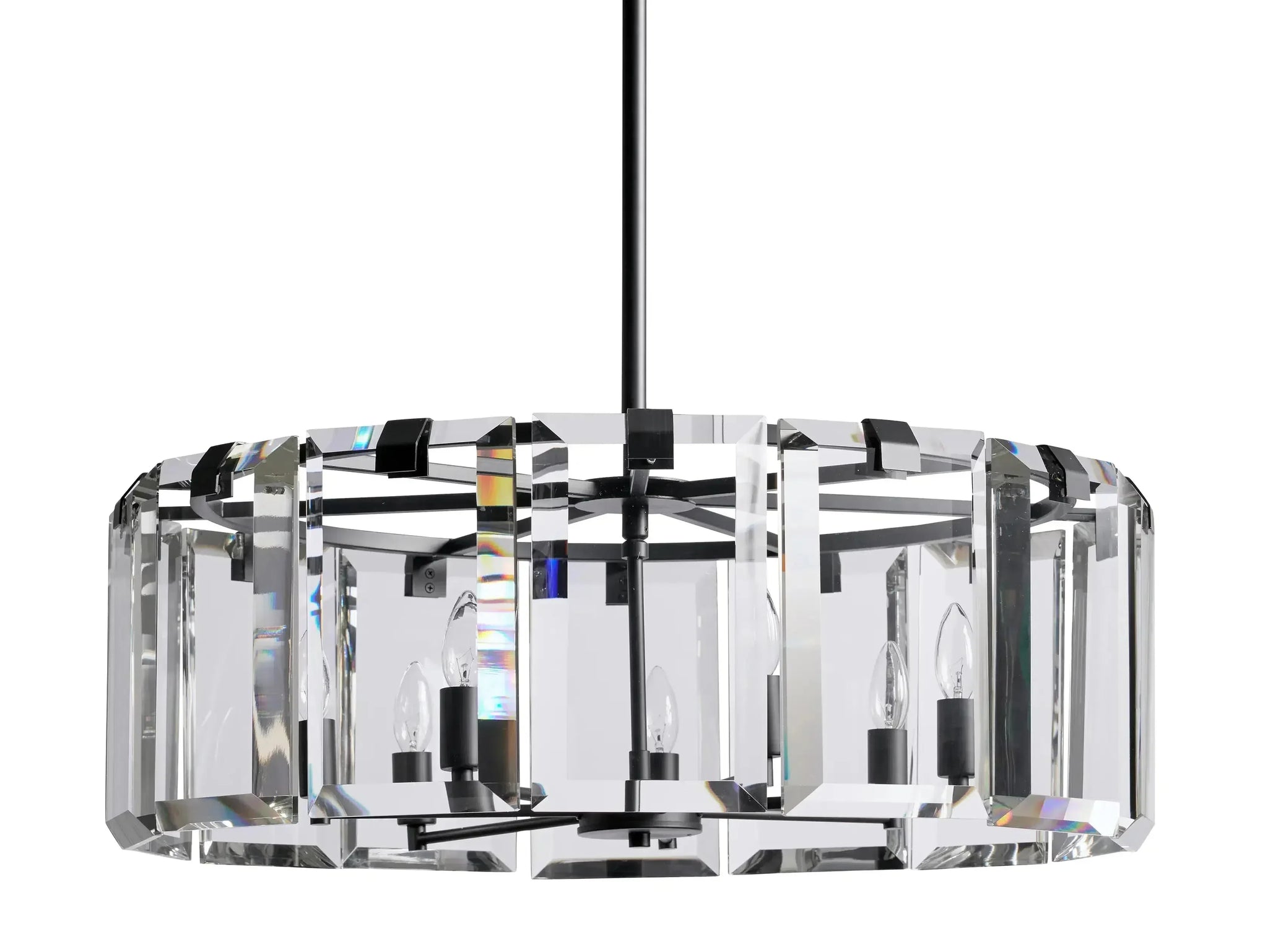 Elegant Amaya Round Chandelier 30" 38" 48" - CasaraHouse