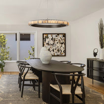 Elegant Avalon Alabaster Chandelier - CasaraHouse