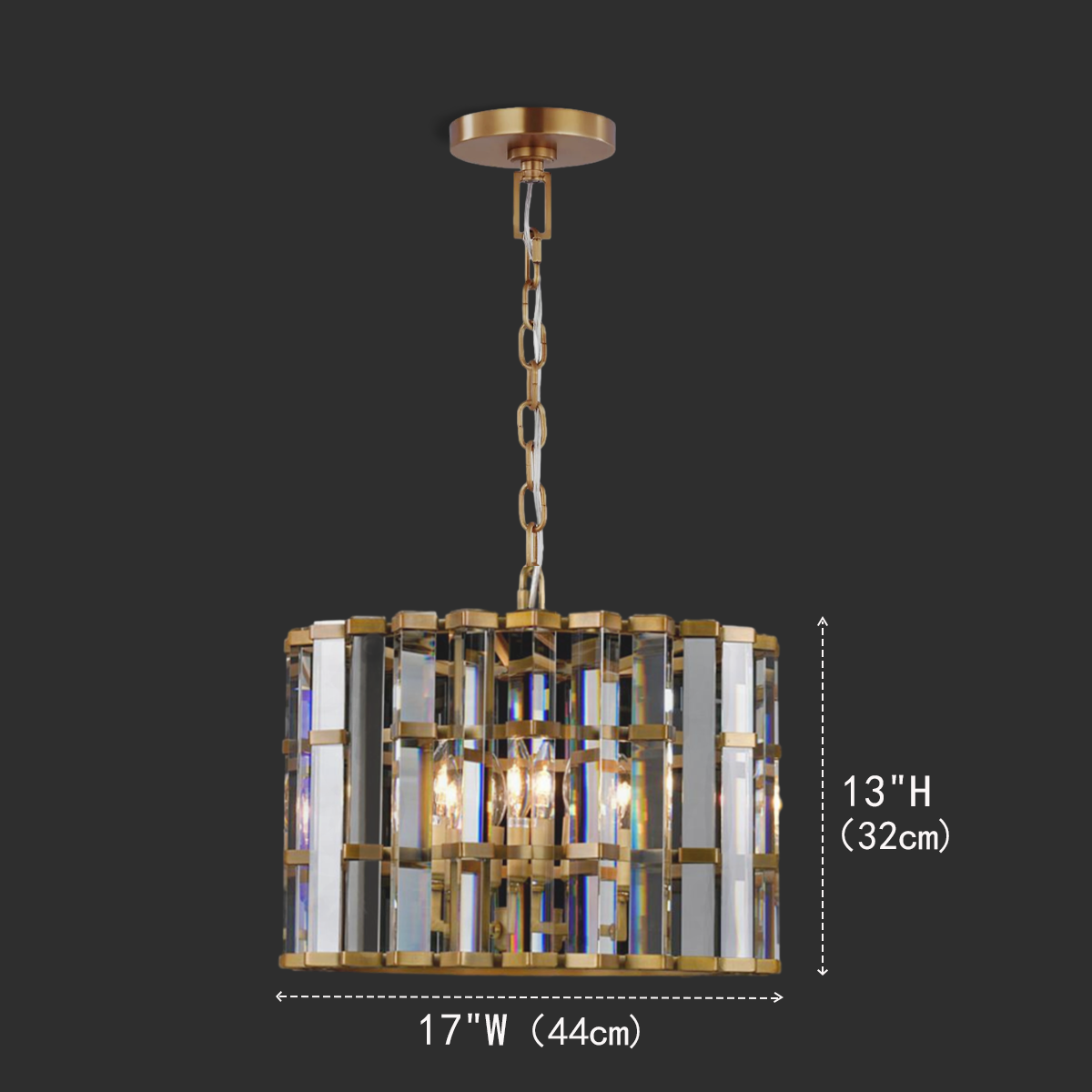 Nigun Round Chandelier