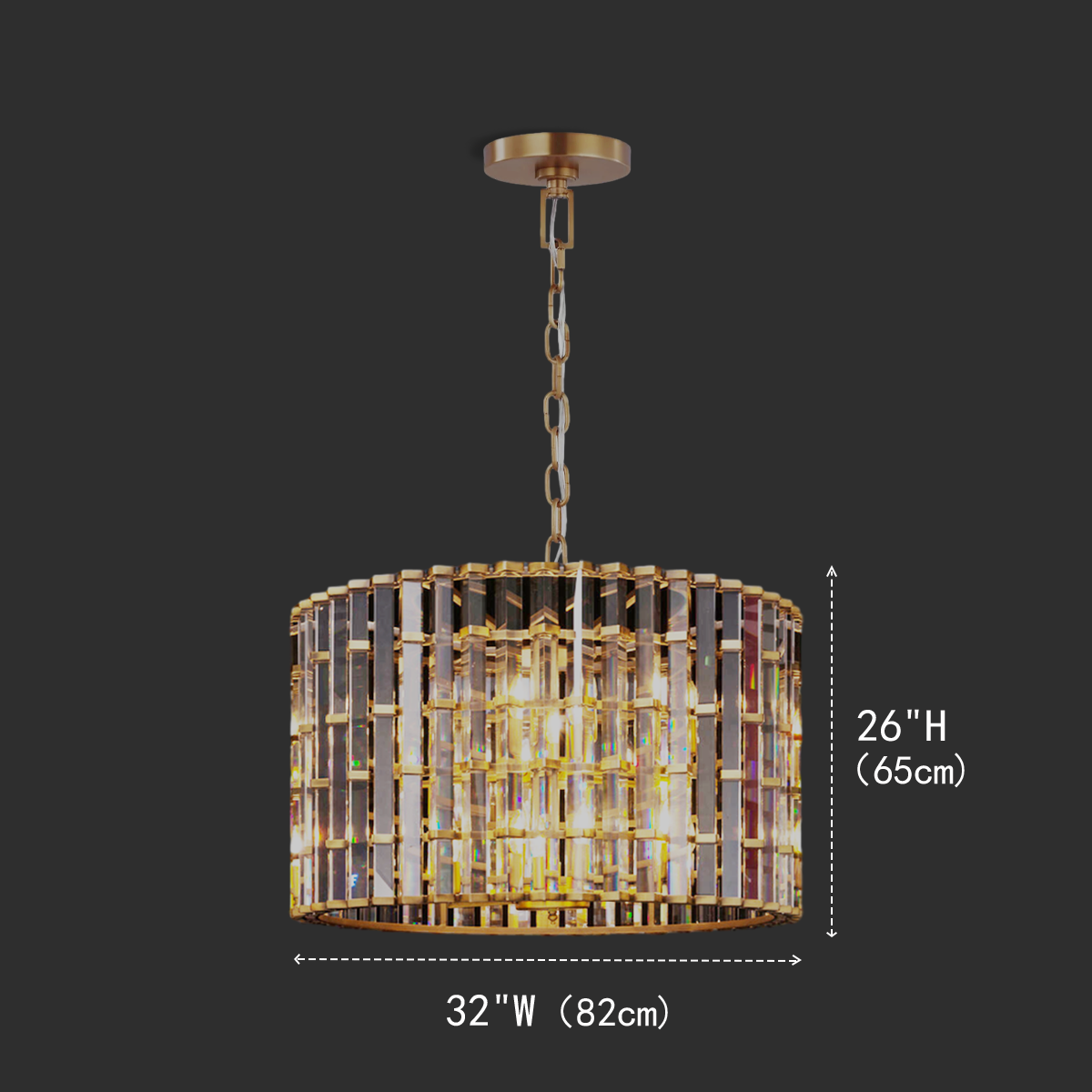 Nigun Round Chandelier