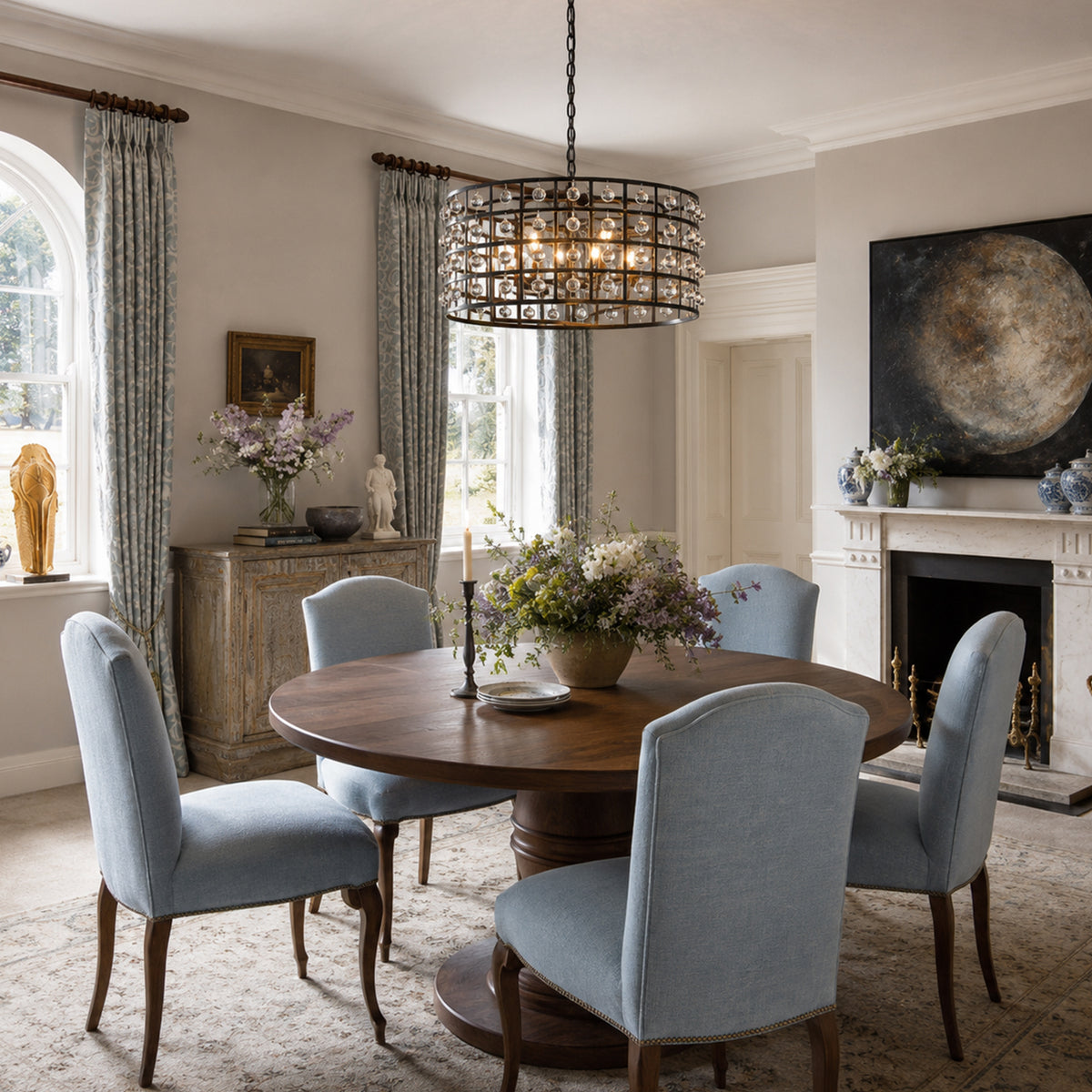 La Cage Round Chandelier
