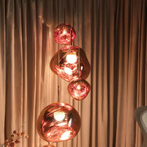 Lava Chandelier Villa Loft Duplex Stairwell Pendant Light