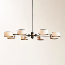 Daphne Fabric Round Chandelier
