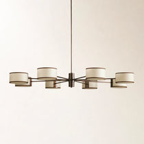 Daphne Fabric Round Chandelier