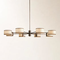 Daphne Fabric Round Chandelier
