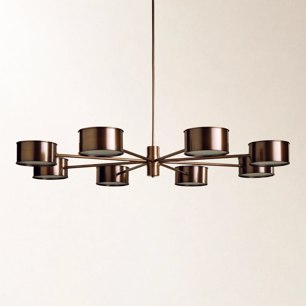Daphne Metal Round Chandelier