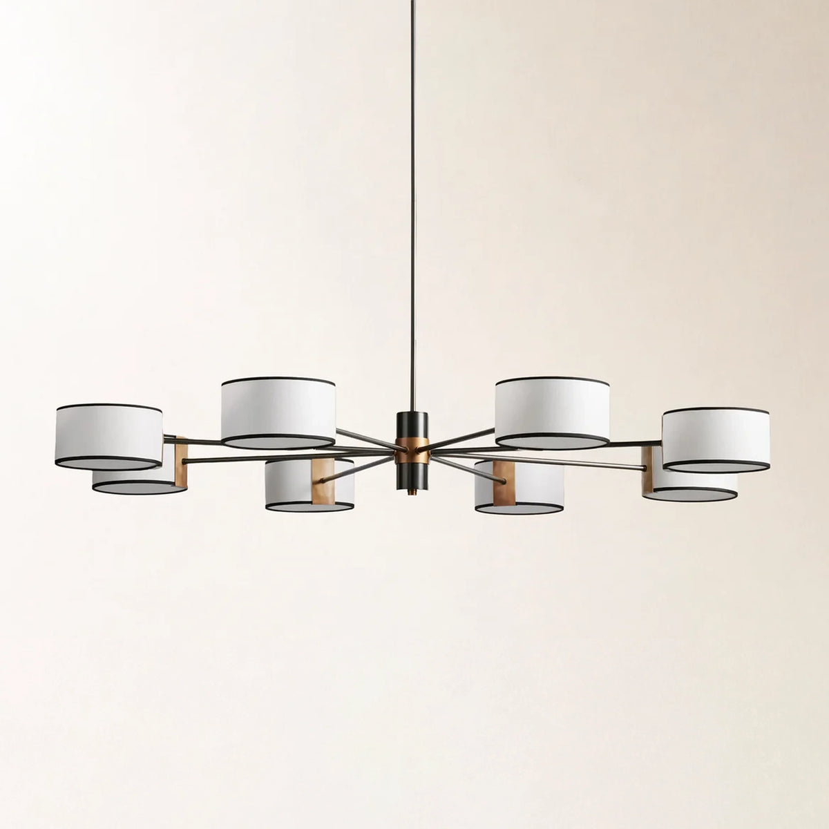 Daphne Fabric Round Chandelier