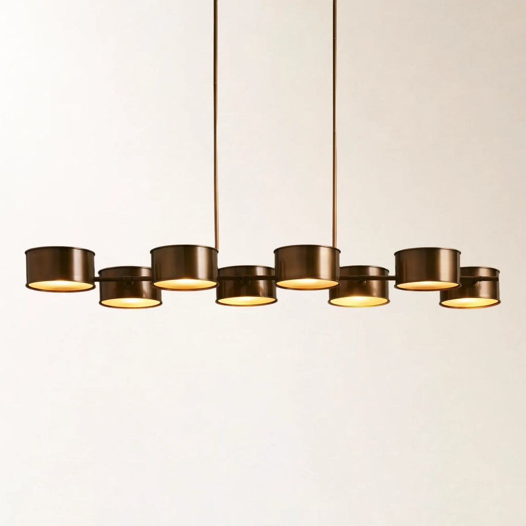 Daphne Metal Linear Chandelier