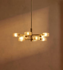 Laurel Glass Chandelier 31.5"W