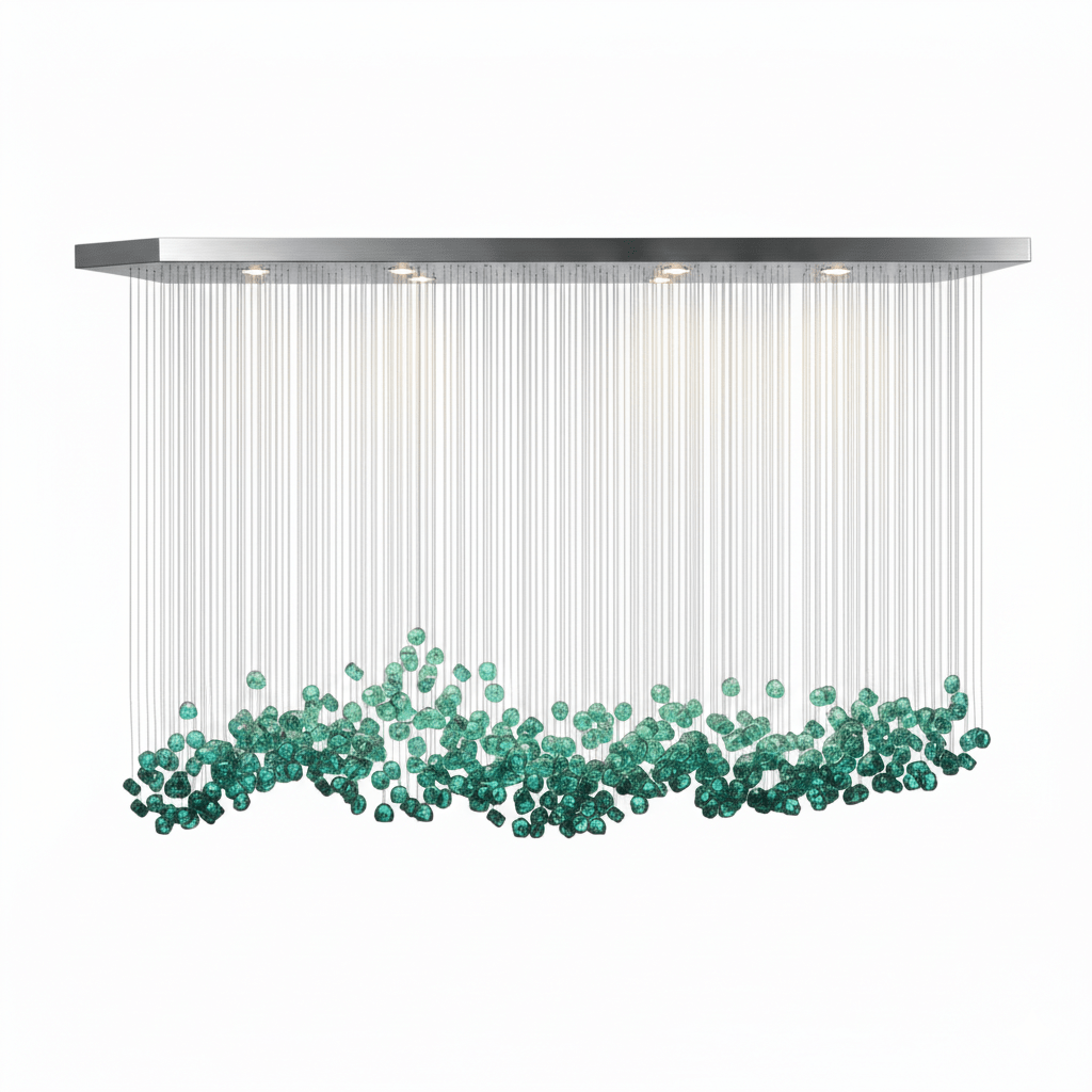 Crystal Stone Chandelier
