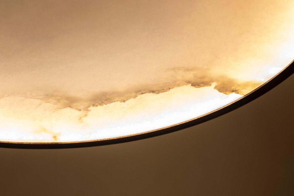 Hublot alabaster chandelier