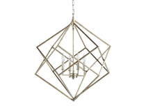 Geode 30" Chandelier in Silver