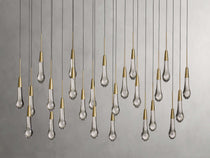 Soltaire Crystal Linear Chandelier 37" 50" 60" 70" 87" 120"W