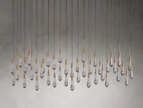 Soltaire Crystal Linear Chandelier 37" 50" 60" 70" 87" 120"W