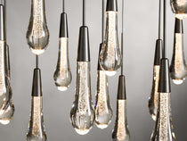 Soltaire Crystal Linear Chandelier 37" 50" 60" 70" 87" 120"W