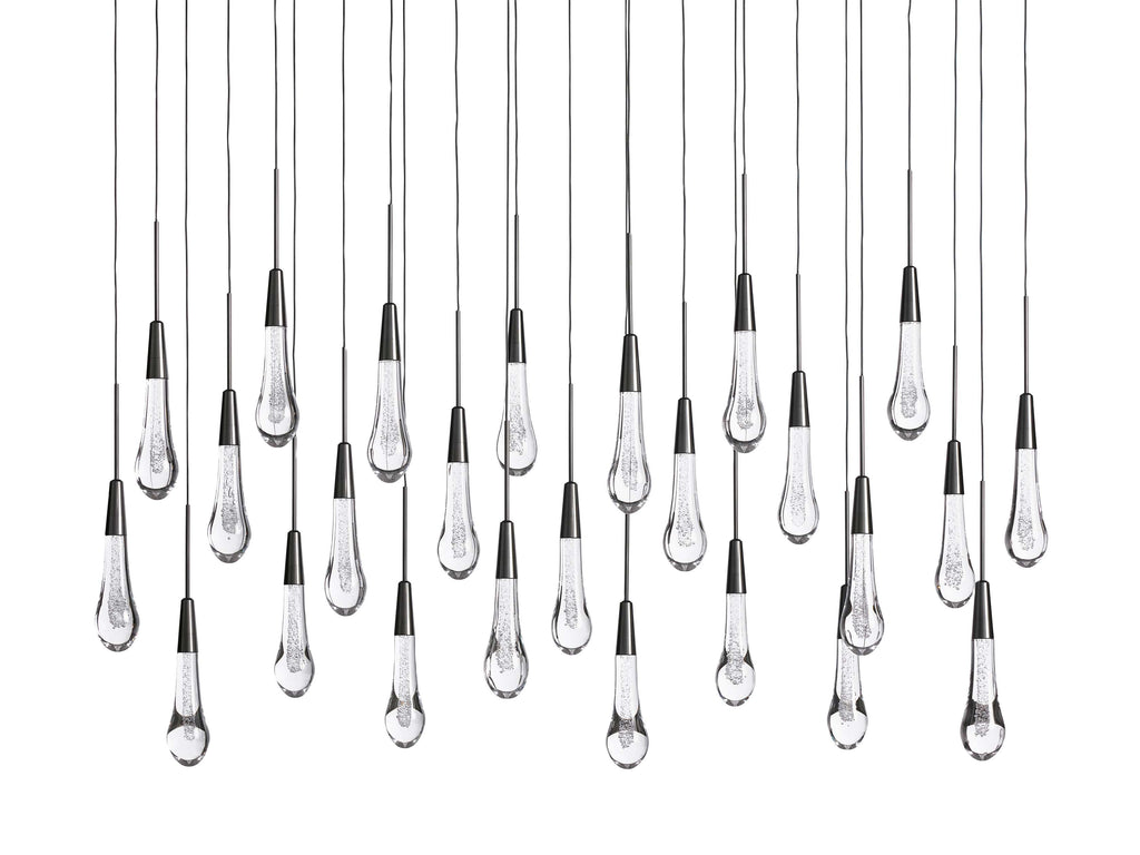 Soltaire Crystal Linear Chandelier 37" 50" 60" 70" 87" 120"W