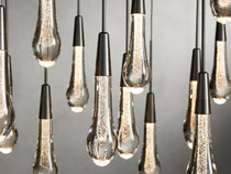 Soltaire Crystal Linear Chandelier 37" 50" 60" 70" 87" 120"W
