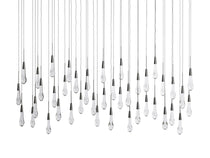 Soltaire Crystal Linear Chandelier 37" 50" 60" 70" 87" 120"W