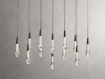 Soltaire Crystal Linear Chandelier 37" 50" 60" 70" 87" 120"W