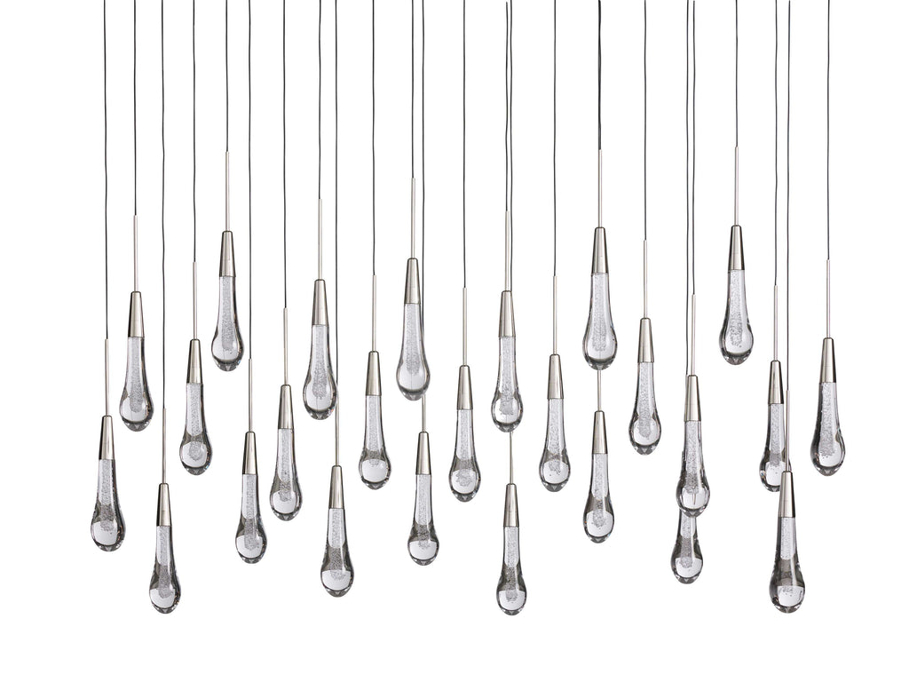 Soltaire Crystal Linear Chandelier 37" 50" 60" 70" 87" 120"W