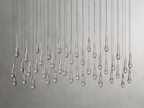 Soltaire Crystal Linear Chandelier 37" 50" 60" 70" 87" 120"W