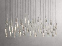 Soltaire Crystal Linear Chandelier 37" 50" 60" 70" 87" 120"W