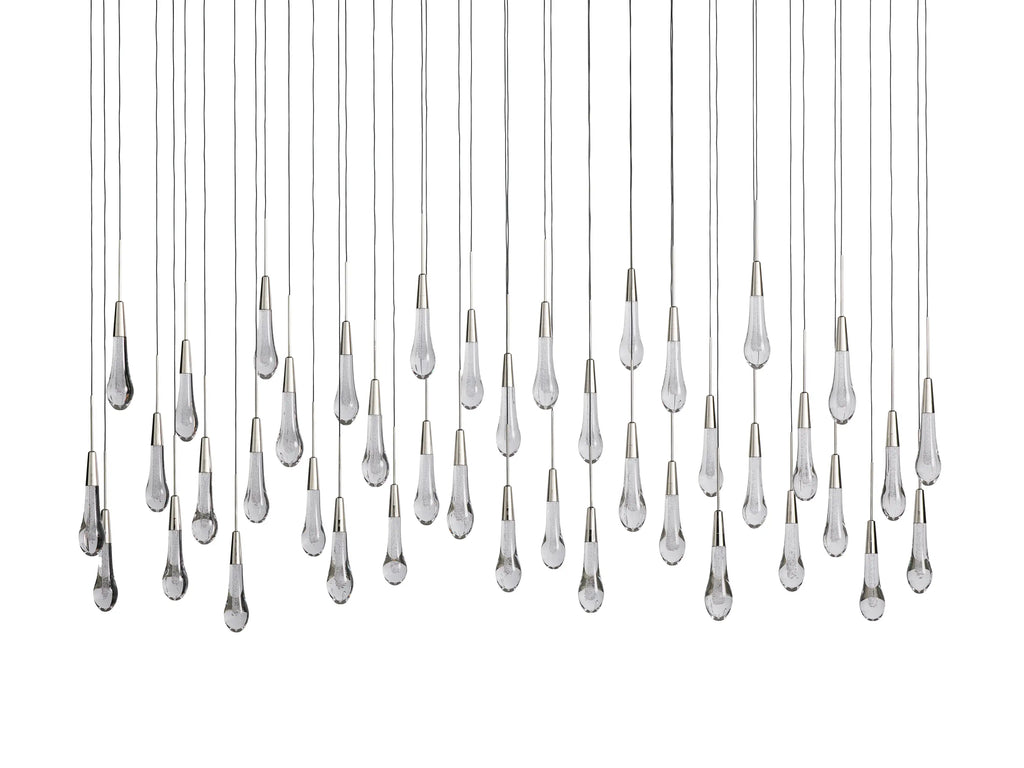 Soltaire Crystal Linear Chandelier 37" 50" 60" 70" 87" 120"W