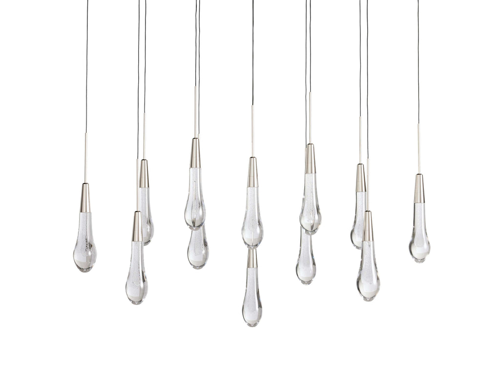 Soltaire Crystal Linear Chandelier 37" 50" 60" 70" 87" 120"W