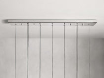 Soltaire Crystal Linear Chandelier 37" 50" 60" 70" 87" 120"W