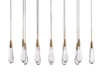 Soltaire Crystal Linear Chandelier 37" 50" 60" 70" 87" 120"W