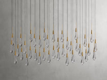 Soltaire Crystal Linear Chandelier 37" 50" 60" 70" 87" 120"W