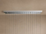 Soltaire Linear Chandelier in Nickel