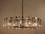 Elegant Amaya Round Chandelier 30" 38" 48" - CasaraHouse