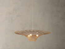 Mirza Caping Chandelier 48''D