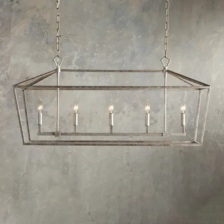 Garnet 41" Rectangular Chandelier