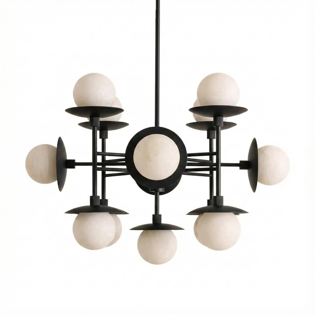 Elegant Cara Alabaster Chandelier - CasaraHouse
