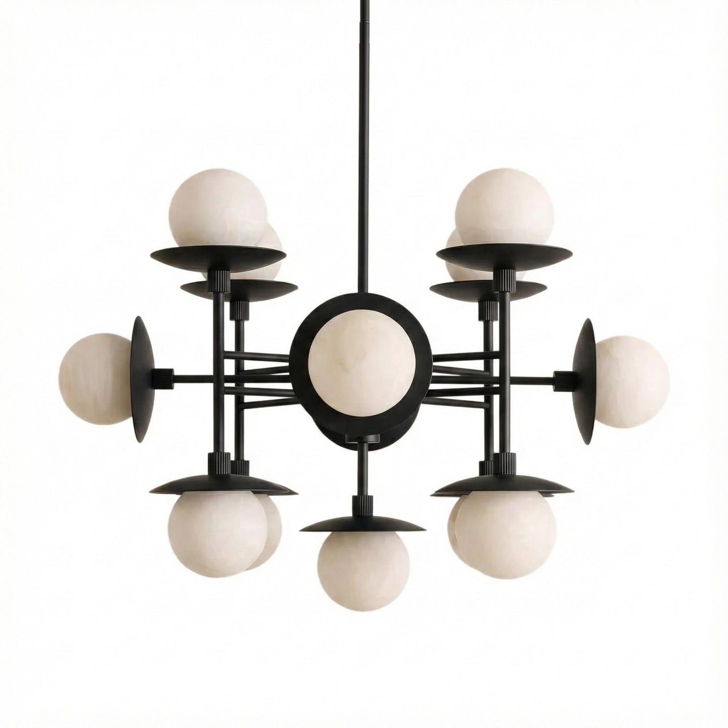Elegant Cara Alabaster Chandelier - CasaraHouse