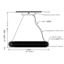 Primary Crystal Oval Chandelier