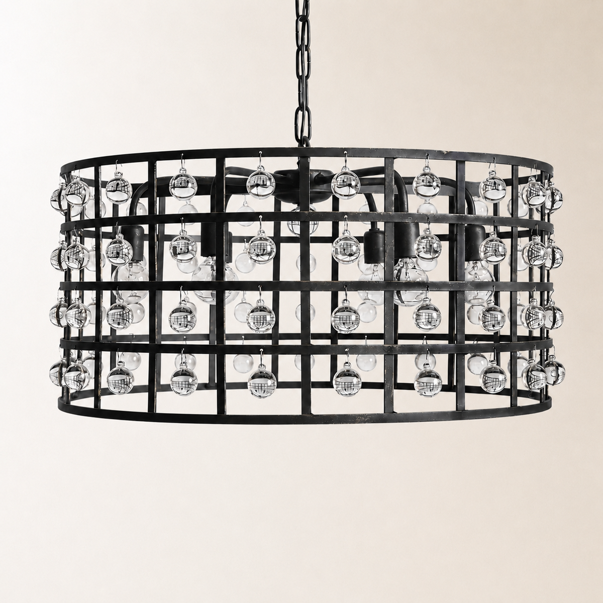 La Cage Round Chandelier
