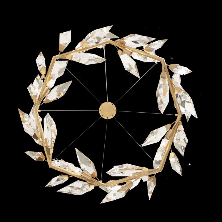 Adison 55"  Round Crystal Chandelier