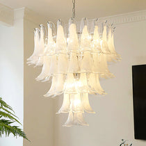 Murano Glass Petals Chandelier