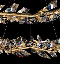 Adison 55" Round Crystal Chandelier