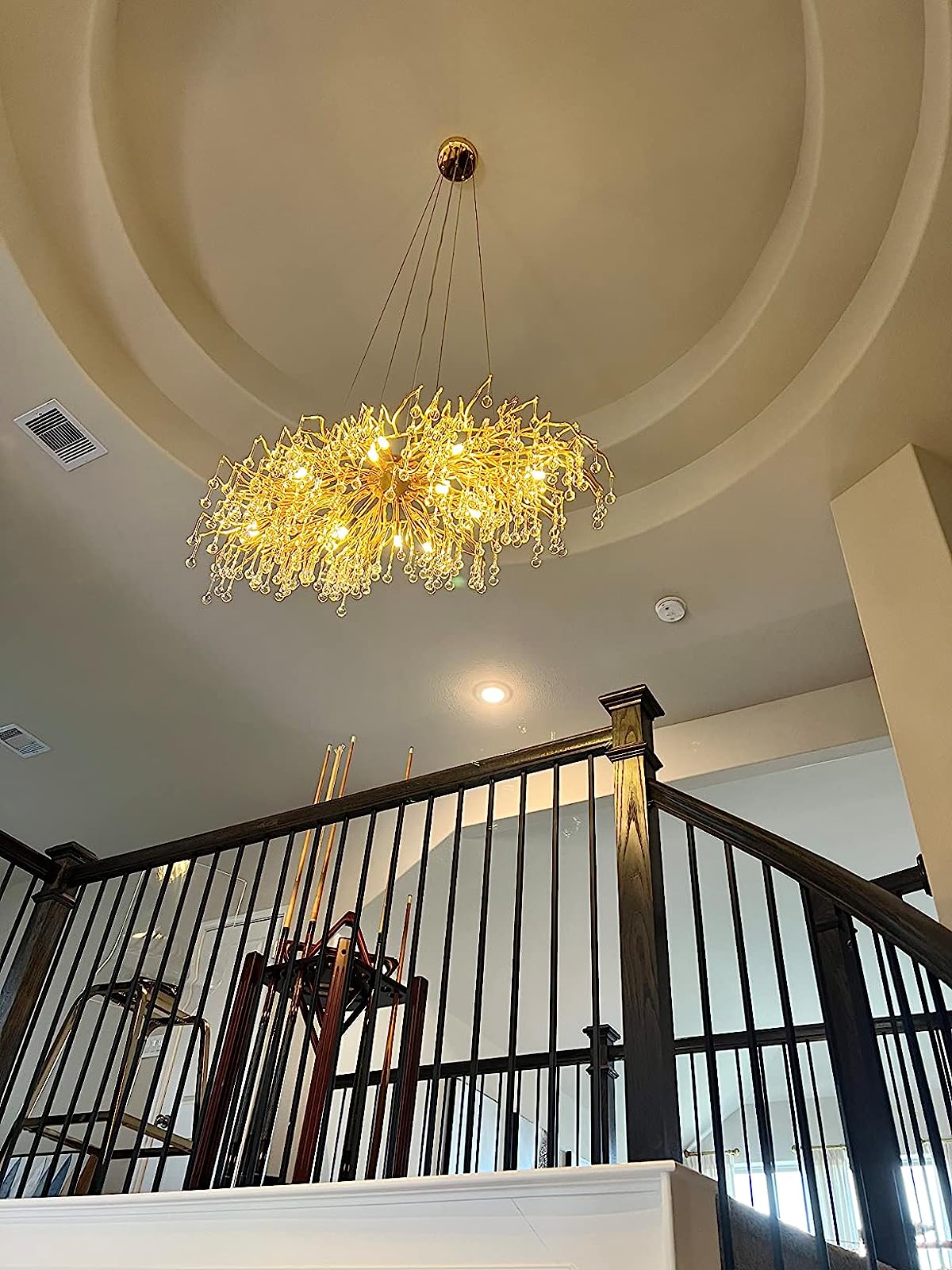 Raindrop Crystal Stunning Tree Branch Crystal Chandelier For Living Dining Room