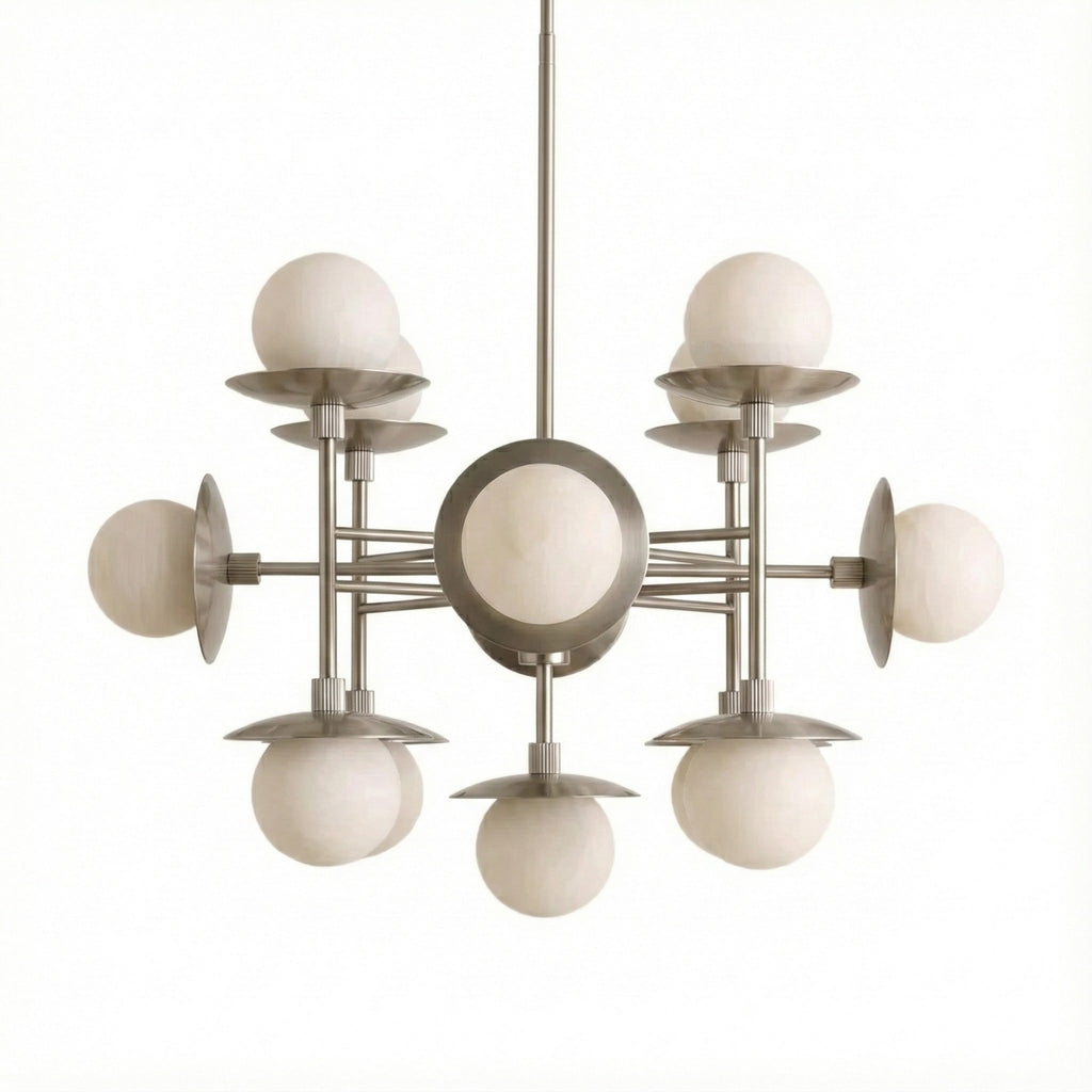 Elegant Cara Alabaster Chandelier - CasaraHouse